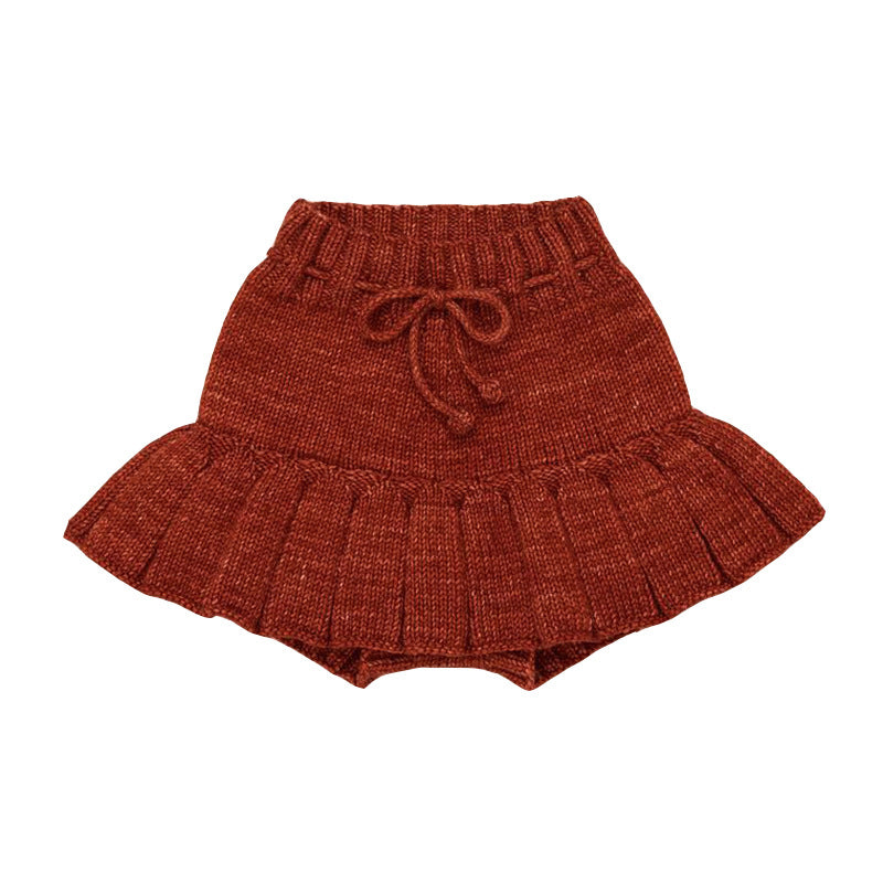 Girls' Sweater Popcorn Top Children Autumn And Winter New Girls' Pullover Sweater Baby Sweater