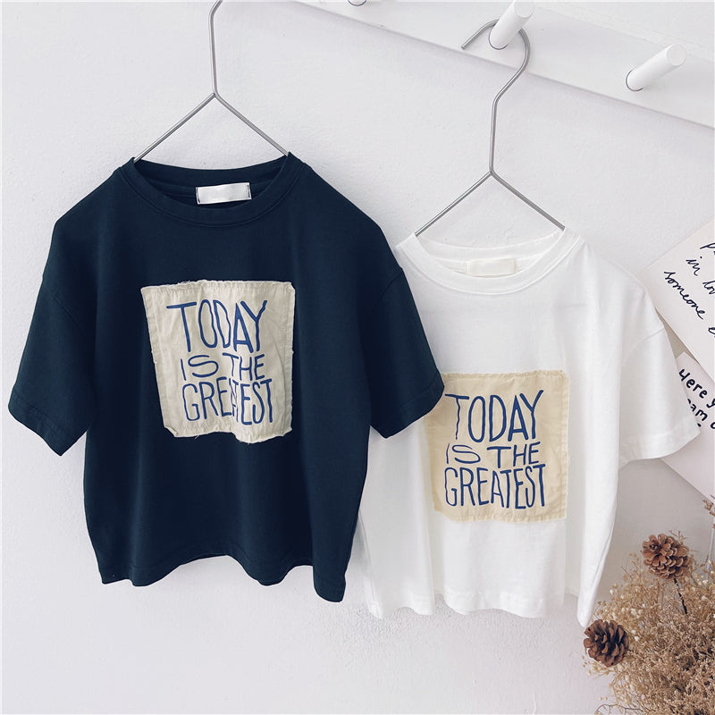 Korean Style Tops for Middle and Small Children