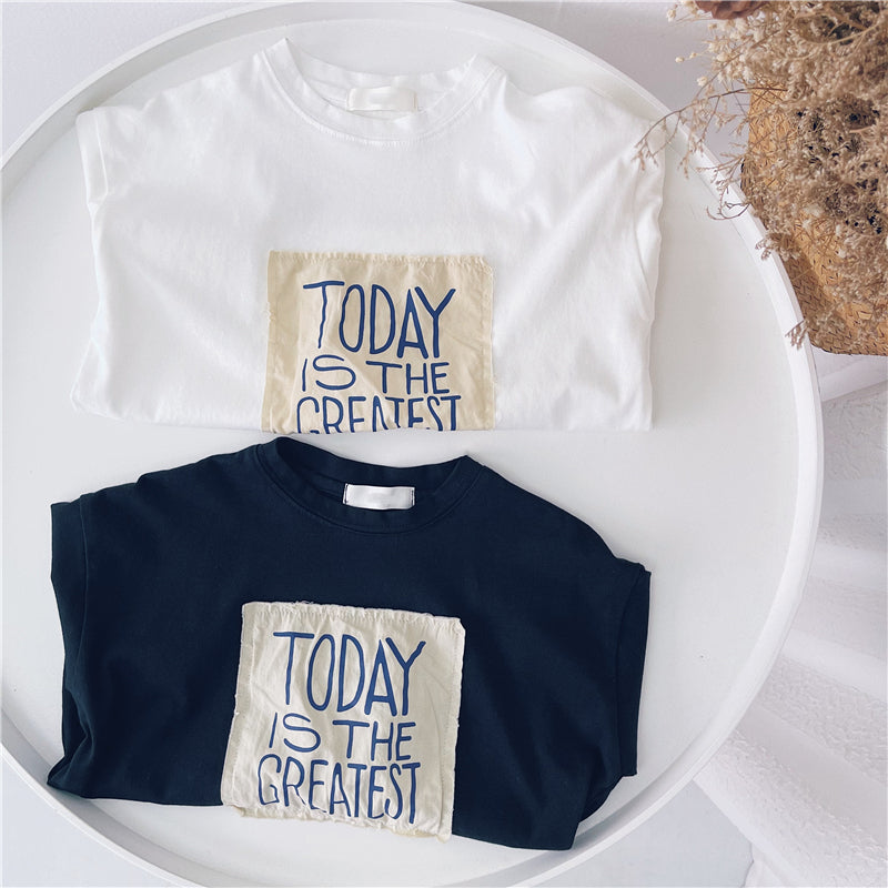 Korean Style Tops for Middle and Small Children