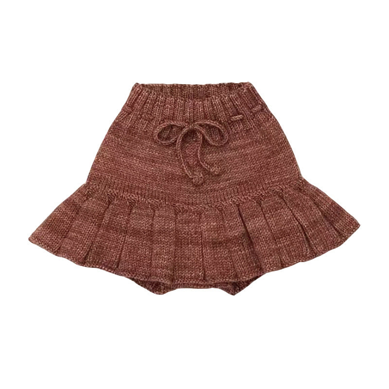 Girls' Sweater Popcorn Top Children Autumn And Winter New Girls' Pullover Sweater Baby Sweater